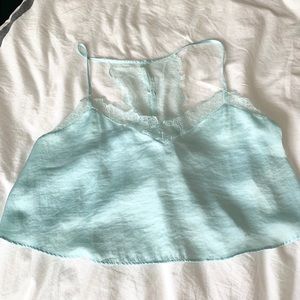 Free People Silk Top